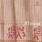 Fancy Tussar Sarees - Dusty Rose SASMS36352 - Image 3