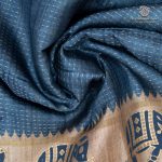 Fancy Tussar Sarees - Dusky Blue SASMS36353 - Image 2
