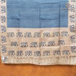 Fancy Tussar Sarees - Dusky Blue SASMS36353 - Image 4