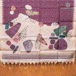 Fancy Tussar Sarees - Wine SASMS36358 - Image 4