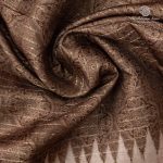 Fancy Tussar Sarees - Dull Brown SASMS36359 - Image 2