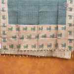 Fancy Tussar Sarees - Faded Green SASMS36362 - Image 4