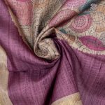 Fancy Tussar Sarees - Lilac SASMS36373 - Image 2