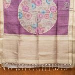 Fancy Tussar Sarees - Lilac SASMS36373 - Image 4