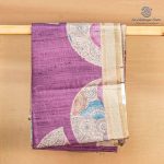 Fancy Tussar Sarees - Lilac SASMS36373