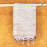 Fancy Tussar Sarees - Light Lavender SASMS36374