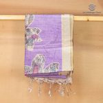 Fancy Tussar Sarees - Light Lavender SASMS36374