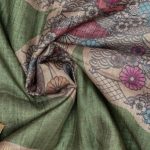 Fancy Tussar Sarees - Faded Green SASMS36375 - Image 2