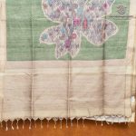 Fancy Tussar Sarees - Faded Green SASMS36375 - Image 4