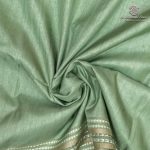 Fancy Tussar Sarees - Pista Green SASMS36379 - Image 2