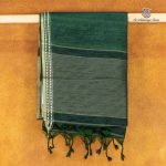 Fancy Tussar Sarees - Dark Green SASMS36380