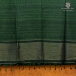 Fancy Tussar Sarees - Dark Green SASMS36380 - Image 4