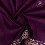 Fancy Tussar Sarees - Dark Purple SASMS36381 - Image 2