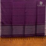 Fancy Tussar Sarees - Dark Purple SASMS36381 - Image 4