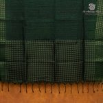 Fancy Tussar Sarees - Bottle Green SASMS36383 - Image 4