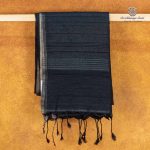 Fancy Tussar Sarees - Black SASMS36389
