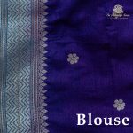 Fancy Tussar Sarees - Dusky Blue SASMS36396 - Image 3