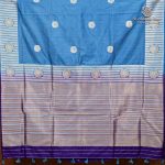 Fancy Tussar Sarees - Dusky Blue SASMS36396 - Image 4