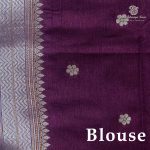 Fancy Tussar Sarees - Lilac SASMS36397 - Image 3