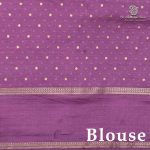 Fancy Tussar Sarees - Dark Navy Blue SASMS36399 - Image 3