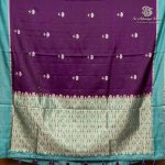 Fancy Tussar Sarees - Dark Purple SASMS36400 - Image 2