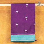 Fancy Tussar Sarees - Dark Purple SASMS36400