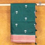Fancy Tussar Sarees - Dark Green SASMS36401