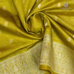 Fancy Tussar Sarees - Dirty Yellow SASMS36407 - Image 2