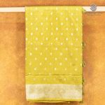 Fancy Tussar Sarees - Dirty Yellow SASMS36407