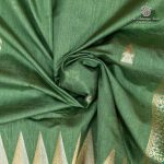 Fancy Tussar Sarees - Pista Green SASMS36410 - Image 2