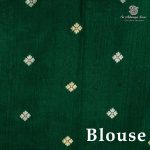 Fancy Tussar Sarees - Pista Green SASMS36410 - Image 3