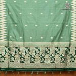 Fancy Tussar Sarees - Pista Green SASMS36410 - Image 4