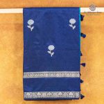 Fancy Tussar Sarees - Dark Navy Blue SASMS36412