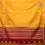 Fancy Tussar Sarees - Mango Yellow SASMS36413 - Image 4