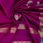 Fancy Tussar Sarees - Dark Majenta SASMS36415 - Image 2