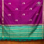 Fancy Tussar Sarees - Dark Majenta SASMS36415 - Image 4
