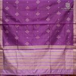 Fancy Tussar Sarees - Dark Purple SASMS36417 - Image 4