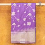 Fancy Tussar Sarees - Lavender SASMS36420