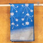Fancy Munga Tussar Sarees - Blue SASMS36421