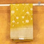 Fancy Munga Tussar Sarees - Dirty Yellow SASMS36422