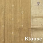 Fancy Munga Tussar Sarees - Dirty Yellow SASMS36422 - Image 3