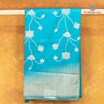 Fancy Munga Tussar Sarees - Light Blue SASMS36423