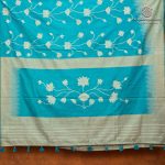 Fancy Munga Tussar Sarees - Light Blue SASMS36423 - Image 4