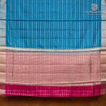 Fancy Tussar Sarees - Teal SASMS36425 - Image 4