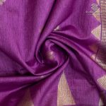 Fancy Tussar Sarees - Medium Lavender SASMS36426 - Image 2