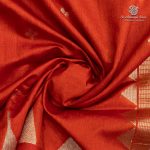 Fancy Tussar Sarees - Red Orange SASMS36429 - Image 2