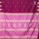 Fancy Tussar Sarees - Wine Berry SASMS36431 - Image 4