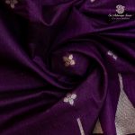 Fancy Tussar Sarees - Dark Violet SASMS36433 - Image 2