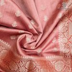 Pure Tussar Silk - Dusty Rose SASMT0036434 - Image 2