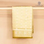 Pure Tussar Silk - Pastel Yellow SASMT0036436